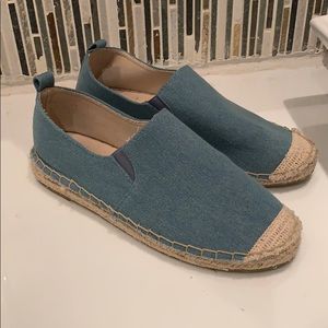 Jean espadrilles for women